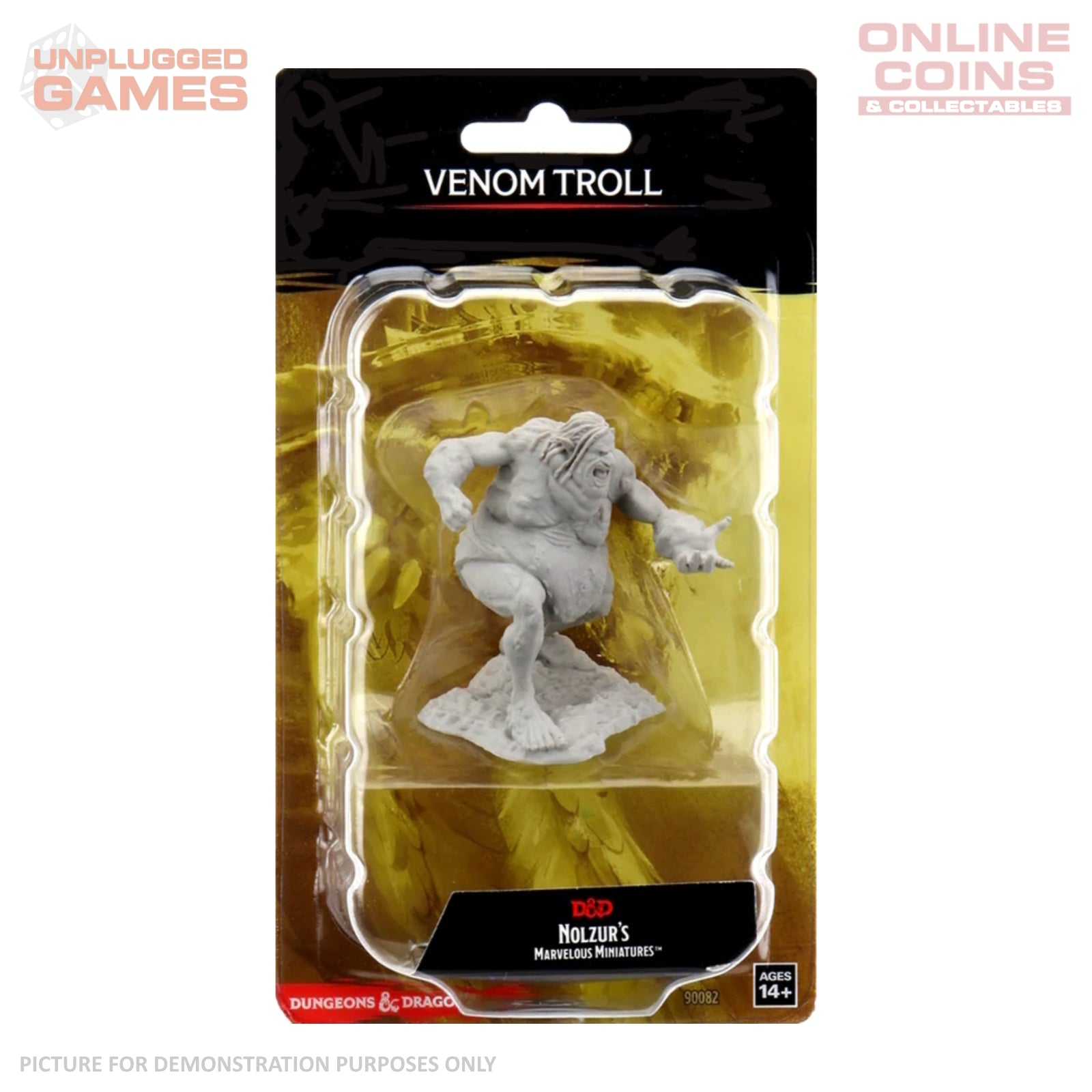 Dungeons & Dragons Nolzurs Marvelous Unpainted Miniatures - Venom Troll